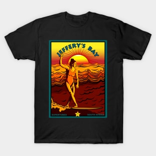 JEFFERY'S BAY SUPERTUBES SURFING T-Shirt